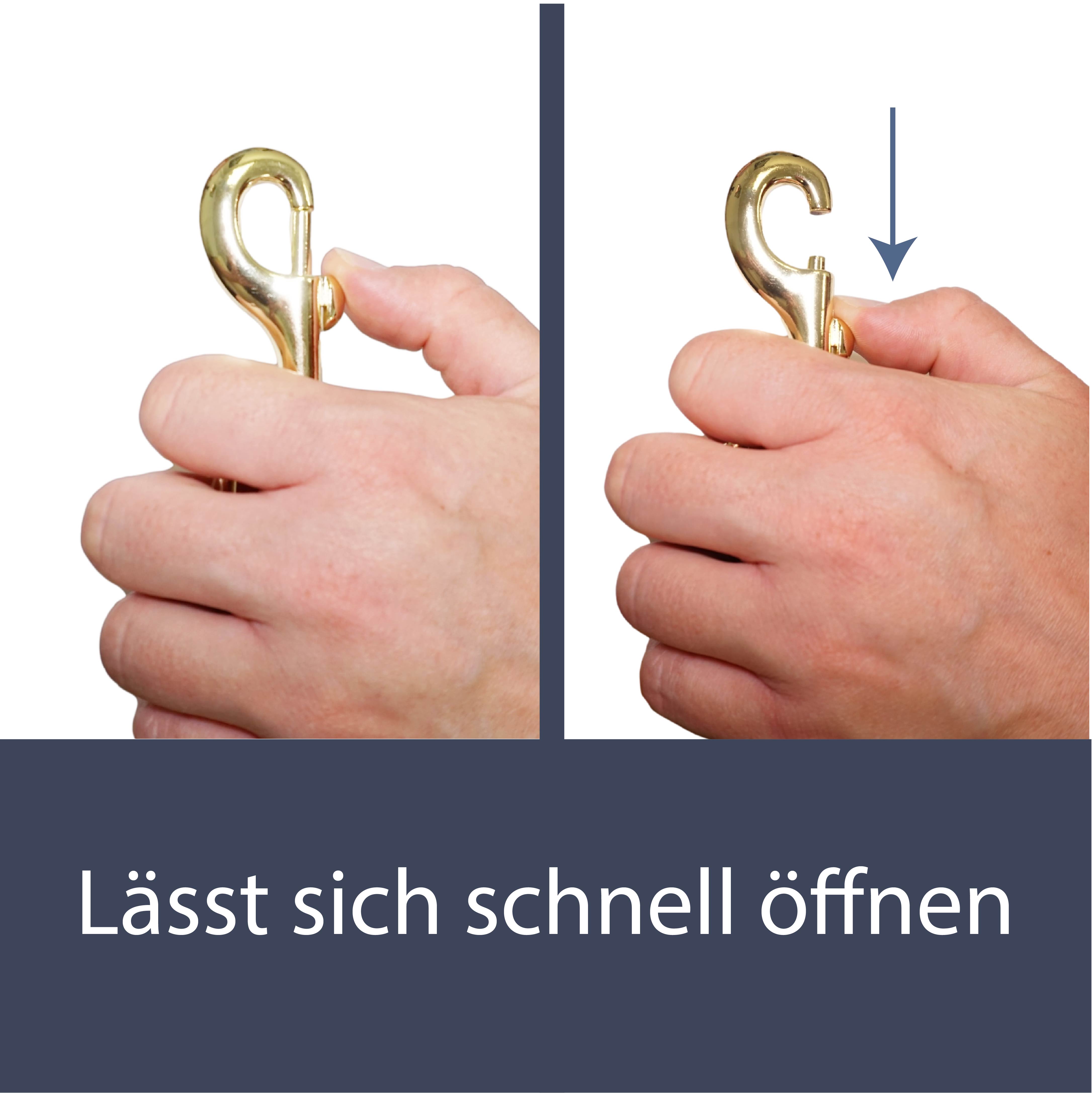 Führstrick für Pferde mit Karabiner
